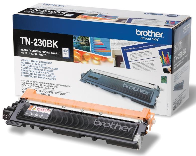 773145  TN230BK Toner BROTHER TN230BK  2.2K sort 